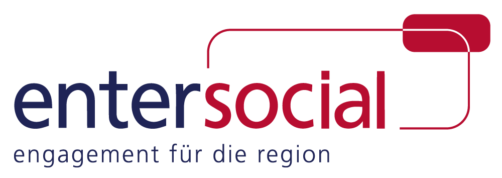 Logo von entersocial - engagement für die region